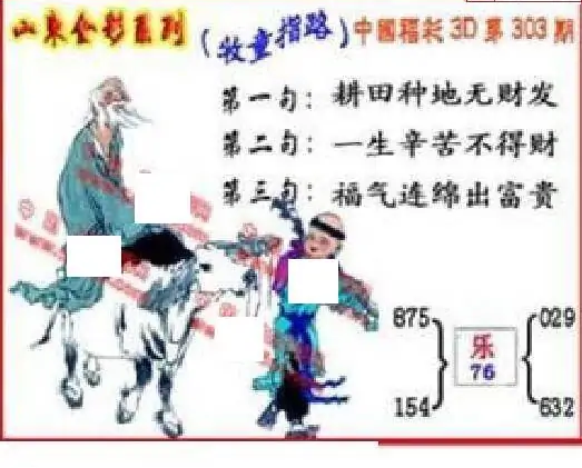 25303期: 福彩3D丹东全图分析