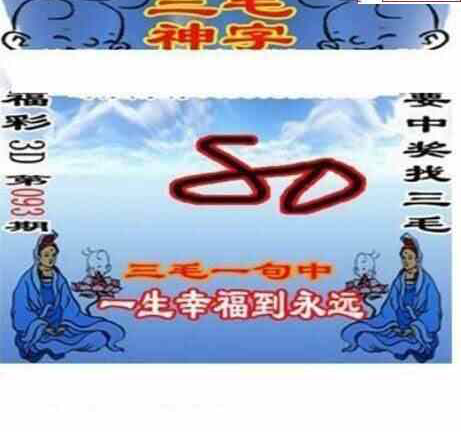 24093期: 三毛3D精品图谜