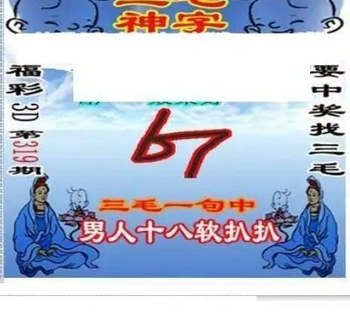 25319期: 三毛3D精品图谜