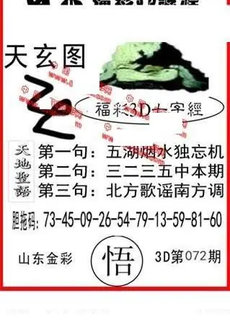 26072期: 福彩3D丹东全图分析
