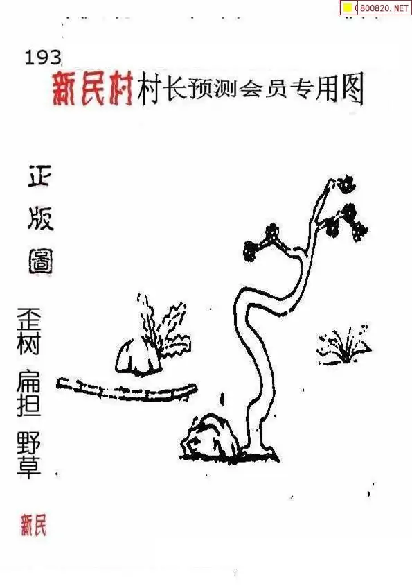 25193期: 老村长福彩3D天天图谜