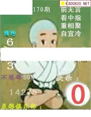 25170期: 白老3D杀码图版