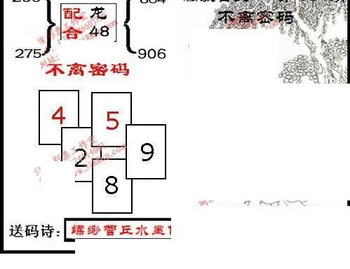 九宝图26094期福彩3D寻码图