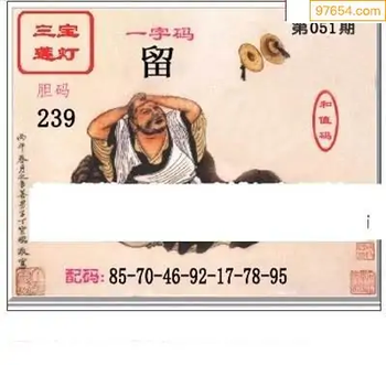 福彩3D26051期天中全套预测分析图