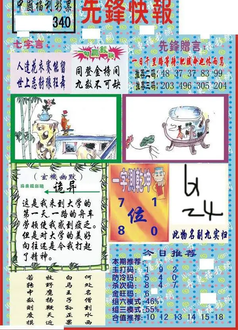 25340期: 福彩3D丹东全图分析