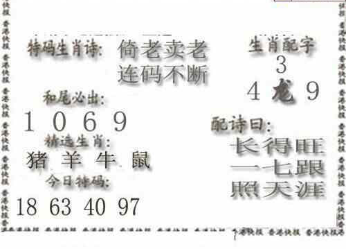 24206期: 白老3D杀码图版