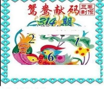 25314期: 三毛3D精品图谜