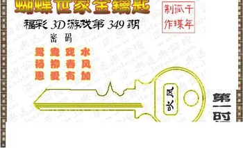 25349期: 3D蝴蝶世家蝴蝶彩图