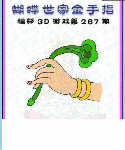 24267期: 3D蝴蝶世家蝴蝶彩图