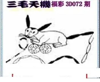 26072期: 三毛3D精品图谜