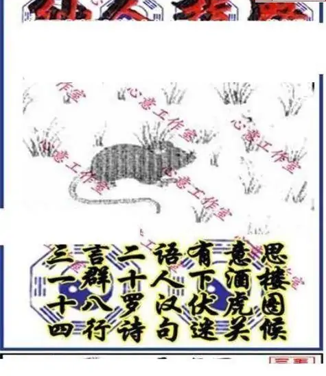 25272期: 三毛3D精品图谜