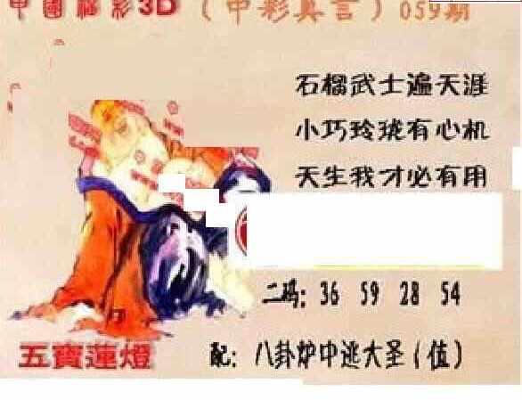 25059期: 福彩3D丹东全图分析