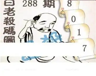 25288期: 白老3D杀码图版