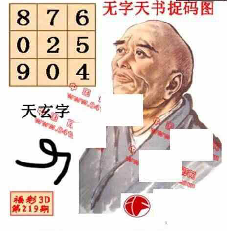 24219期: 福彩3D丹东全图分析