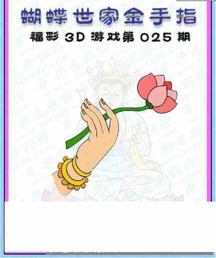 25025期: 3D蝴蝶世家蝴蝶彩图