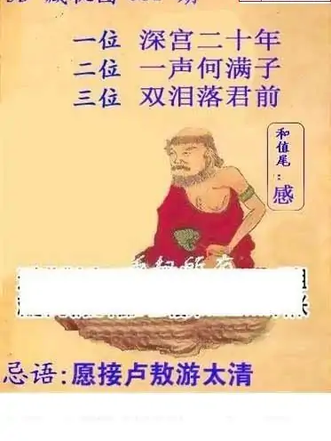 25081期: 白老3D杀码图版