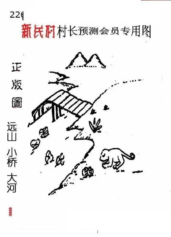 25226期: 老村长福彩3D天天图谜