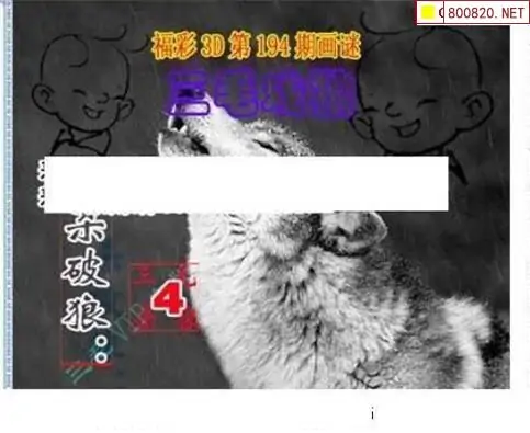 25194期: 三毛3D精品图谜