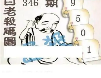 25346期: 白老3D杀码图版