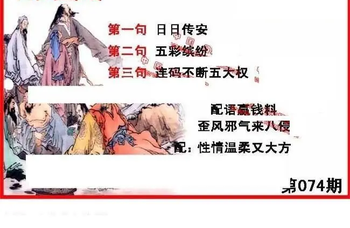 26074期: 福彩3D丹东全图分析