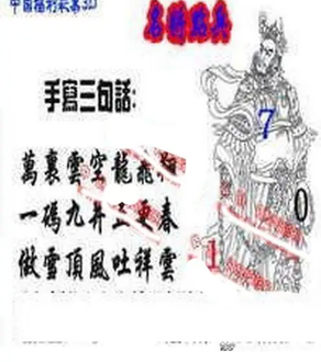 26079期: 福彩3D丹东全图分析