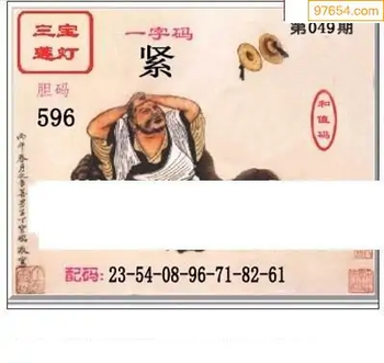 福彩3D26049期天中全套预测分析图