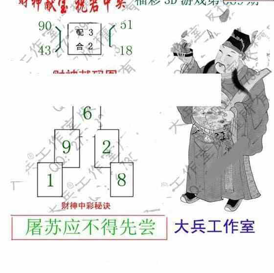 24069期: 大兵福彩3D黄金报图版