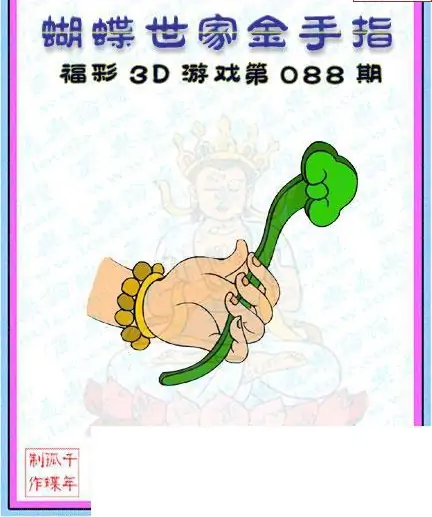 25088期: 3D蝴蝶世家蝴蝶彩图