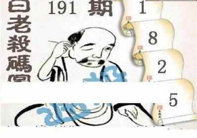 24191期: 白老3D杀码图版