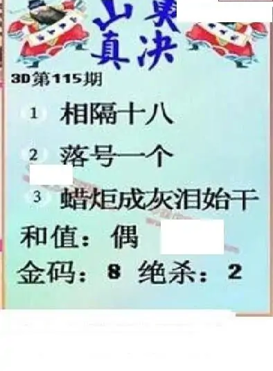 25115期: 福彩3D丹东全图分析