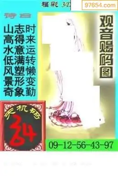 福彩3D26064期天中全套预测分析图