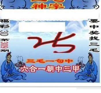 25309期: 三毛3D精品图谜