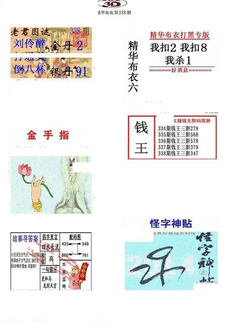 25338期: 福彩3D全套图版参考