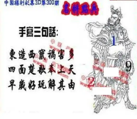 25300期: 福彩3D丹东全图分析