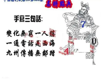 26066期: 福彩3D丹东全图分析