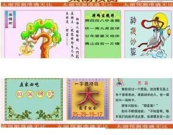 25069期: 太湖图福彩3D精品预测