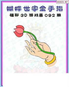 26092期: 3D蝴蝶世家蝴蝶彩图