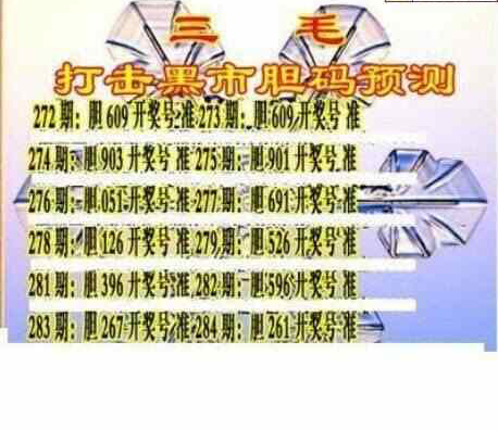 24284期: 三毛3D精品图谜