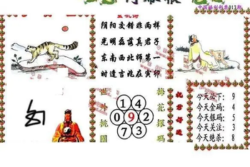 26017期: 福彩3D丹东全图分析