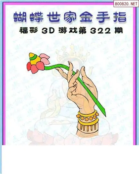 25322期: 3D蝴蝶世家蝴蝶彩图