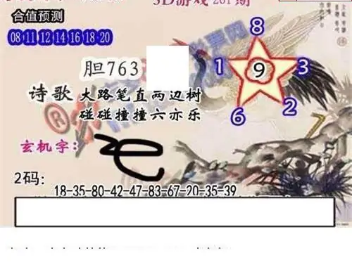 25261期: 白老3D杀码图版