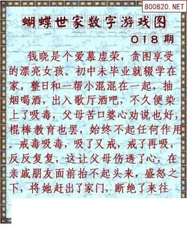 26018期: 3D蝴蝶世家蝴蝶彩图