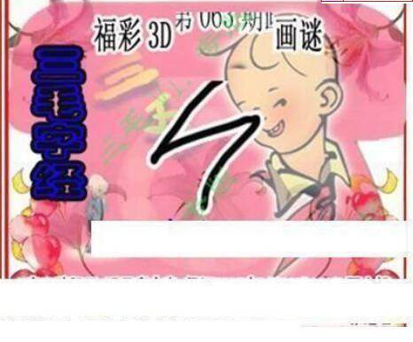 25063期: 三毛3D精品图谜