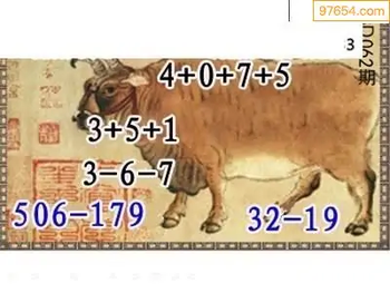 福彩3D26062期天中全套预测分析图