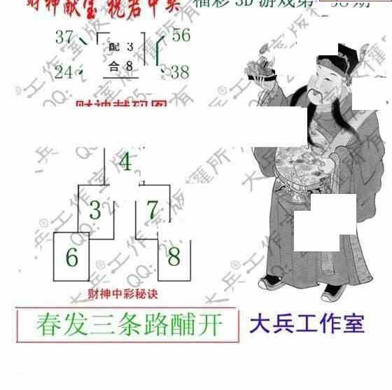 25058期: 大兵福彩3D黄金报图版