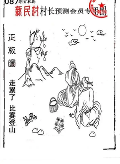 26087期: 老村长福彩3D天天图谜