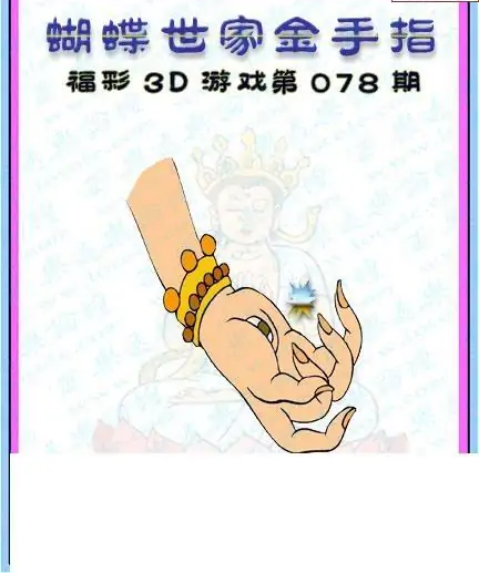 25078期: 3D蝴蝶世家蝴蝶彩图