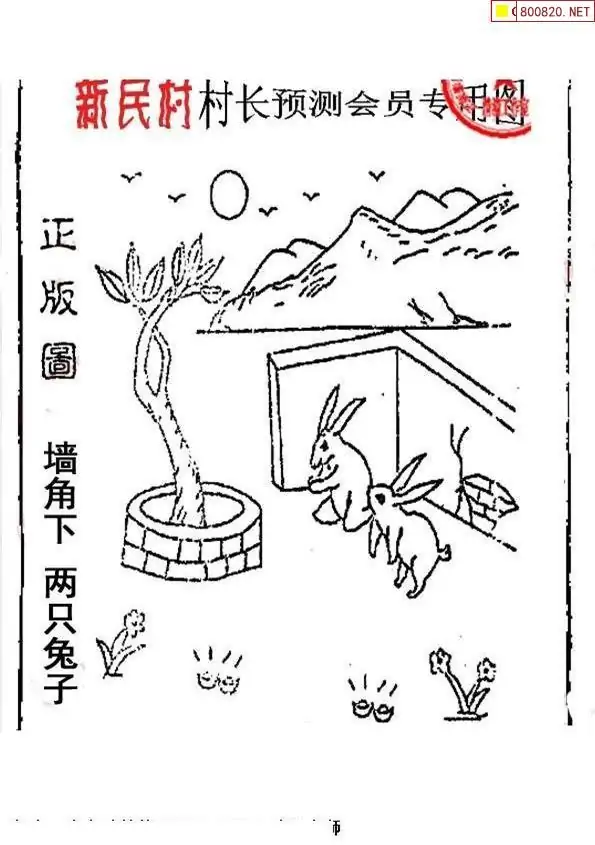 25197期: 老村长福彩3D天天图谜