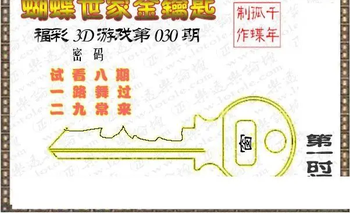 26025期: 3D蝴蝶世家蝴蝶彩图