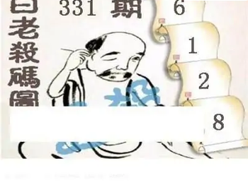 25331期: 白老3D杀码图版